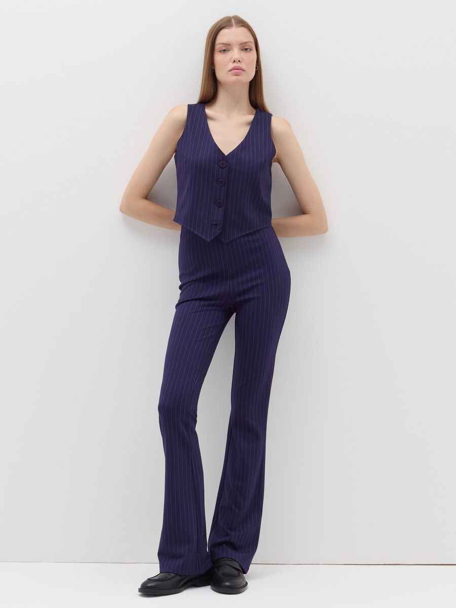 Leggings flare fit stretch_0