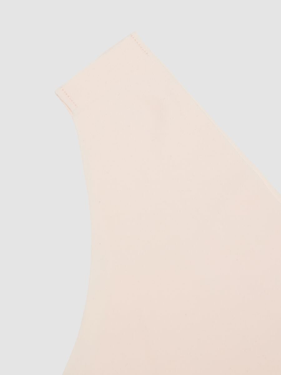 Pink stretch microfibre Brazilian briefs_5