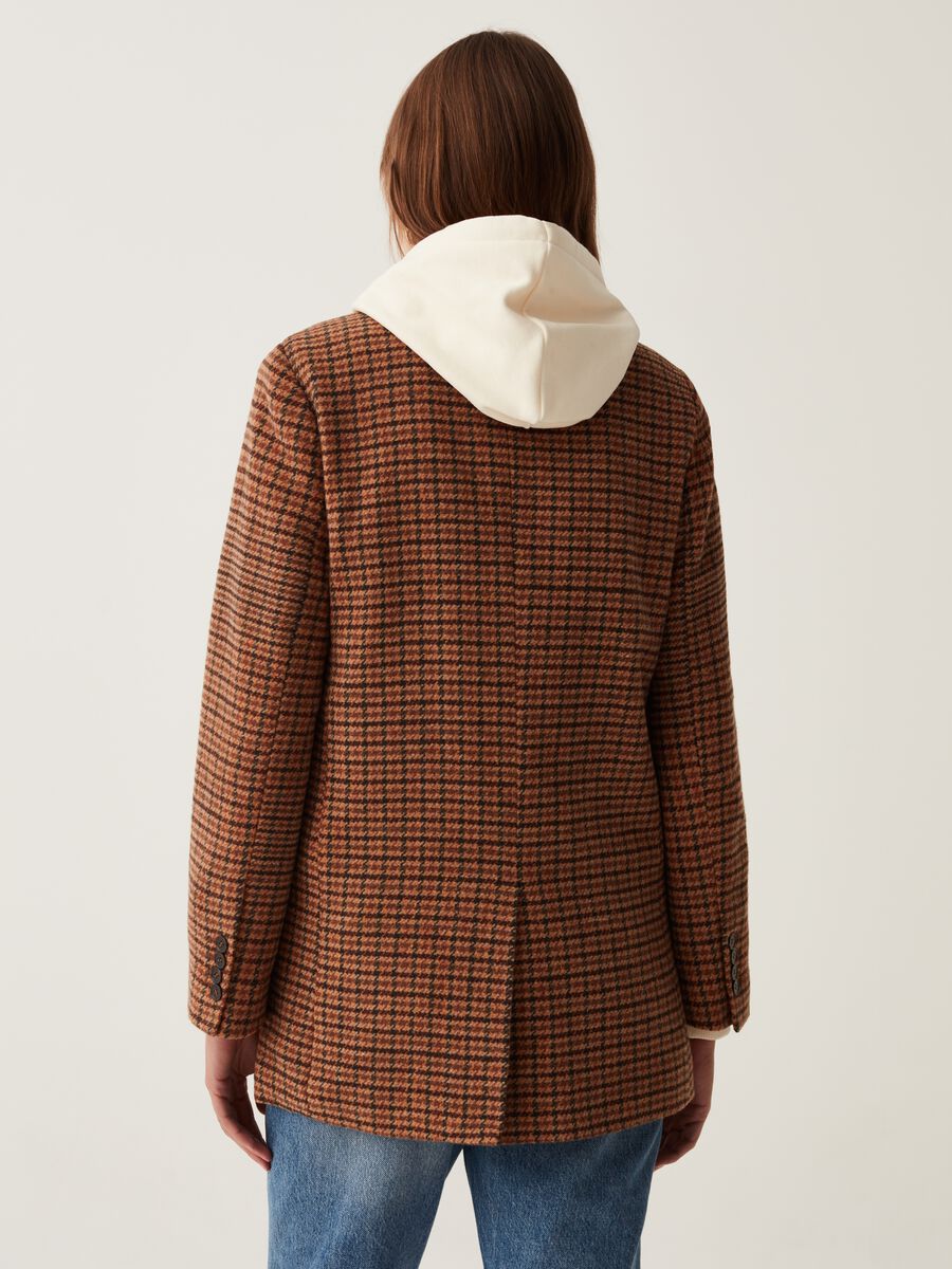 Blazer monopetto pied de poule_2