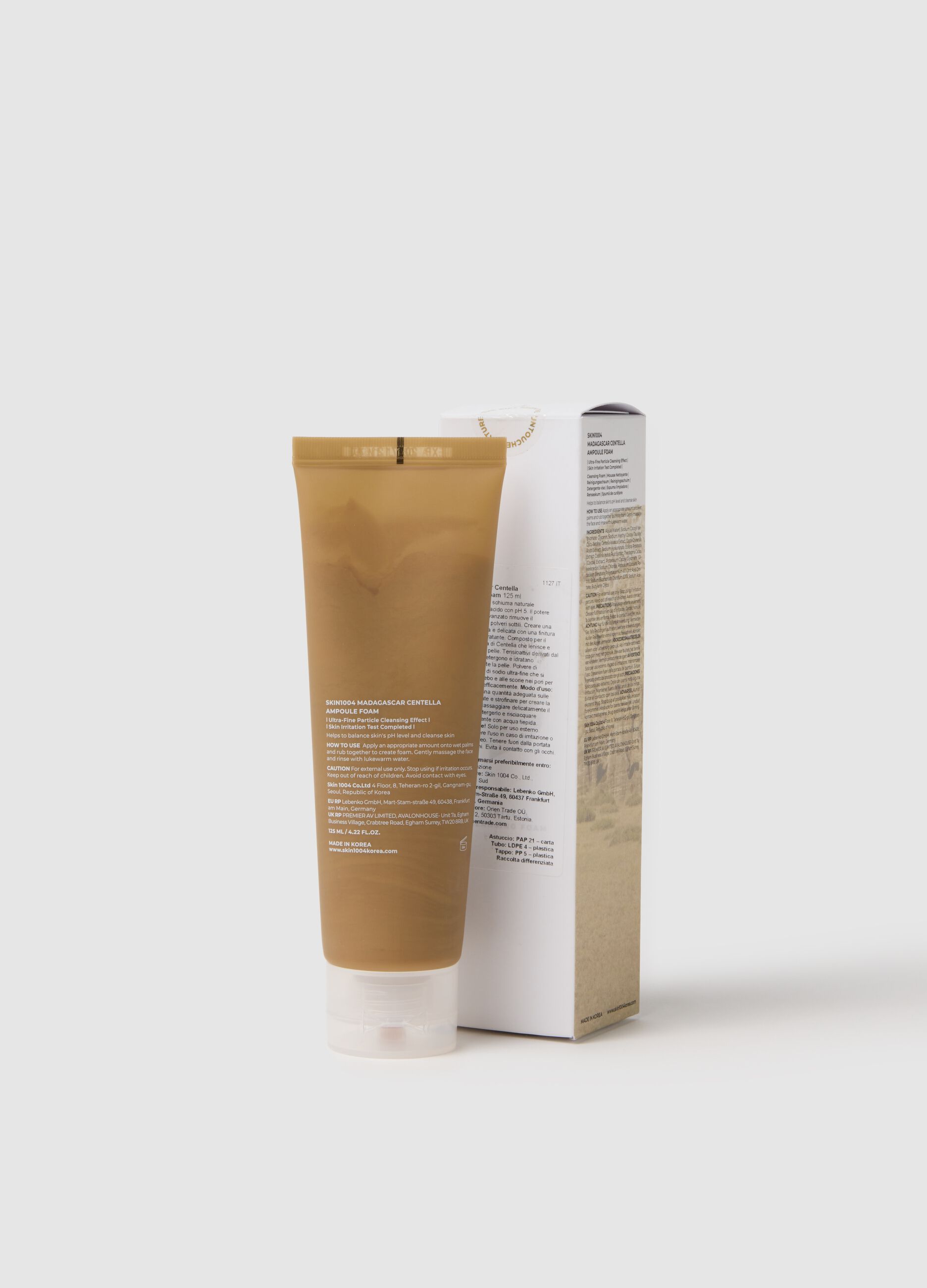 Madagascar Centella Foam Ampoule Foam 125ml