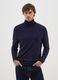 Blue Turtleneck Regular Fit_1