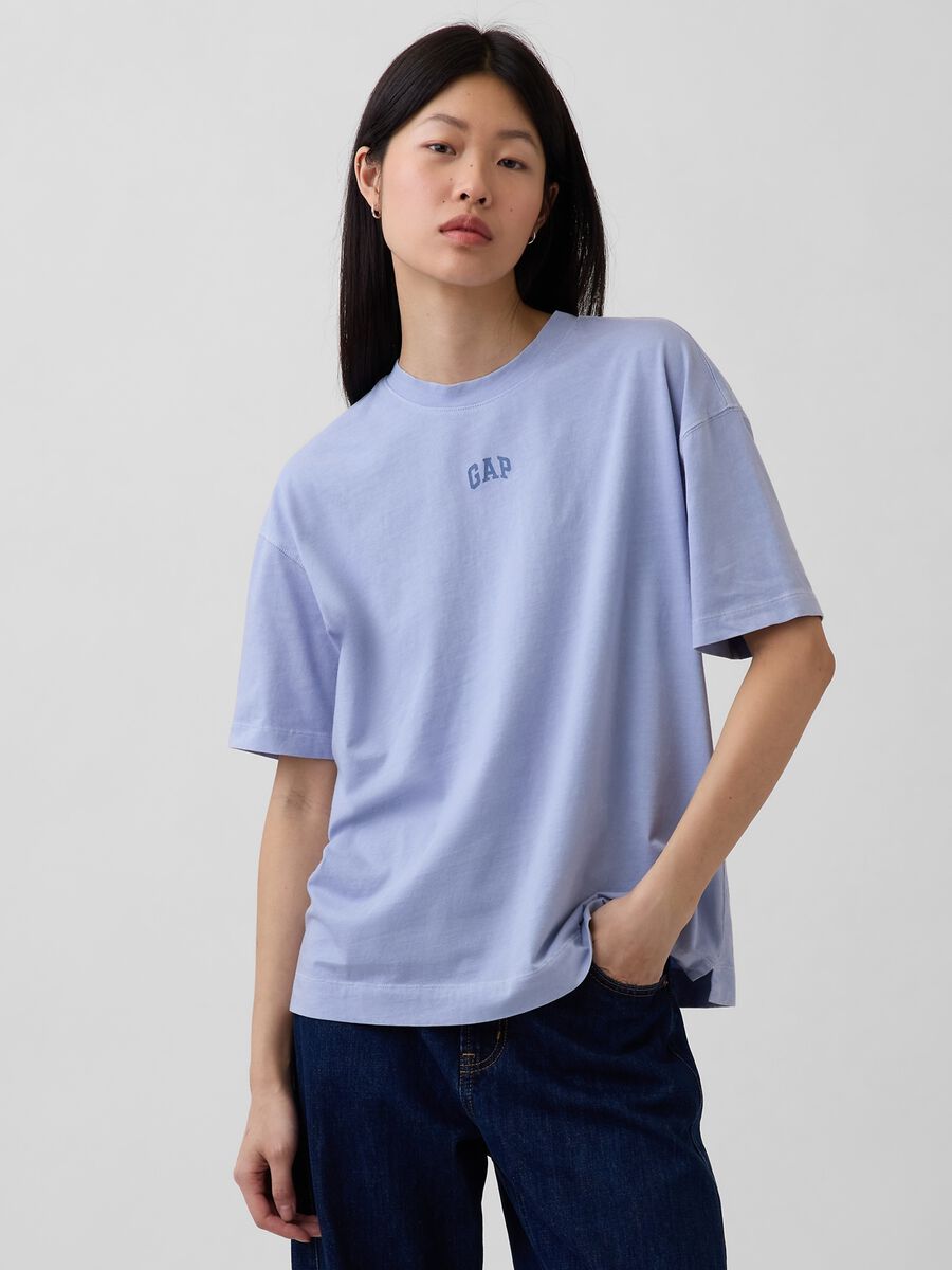 Pure cotton short-sleeve T-shirt_0