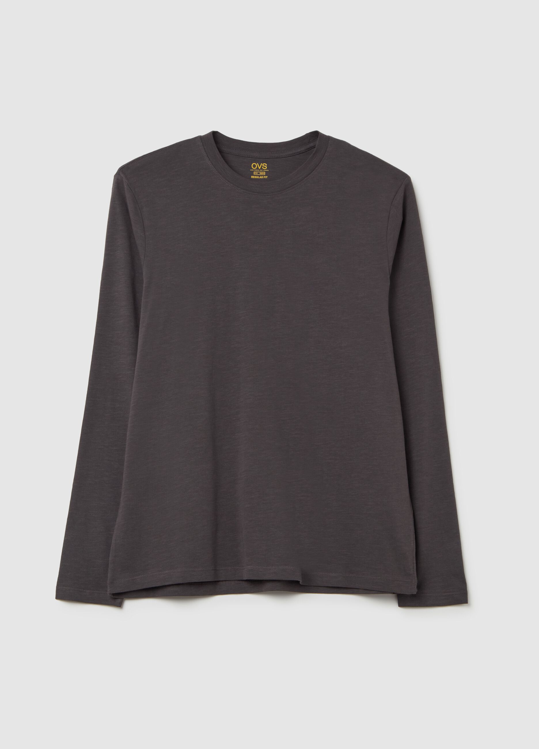 Long-sleeved T-shirt in cotton