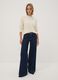 White wool-blend cable-knit crew-neck jumper_1