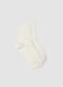 White stretch cotton socks_0