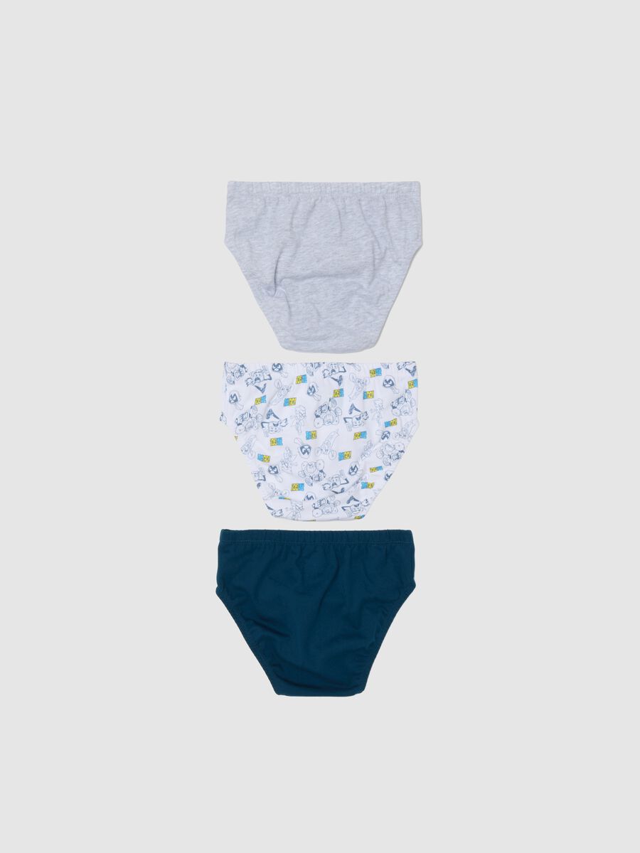 Multipack boys' briefs in pure cotton multicolour regular fit_1