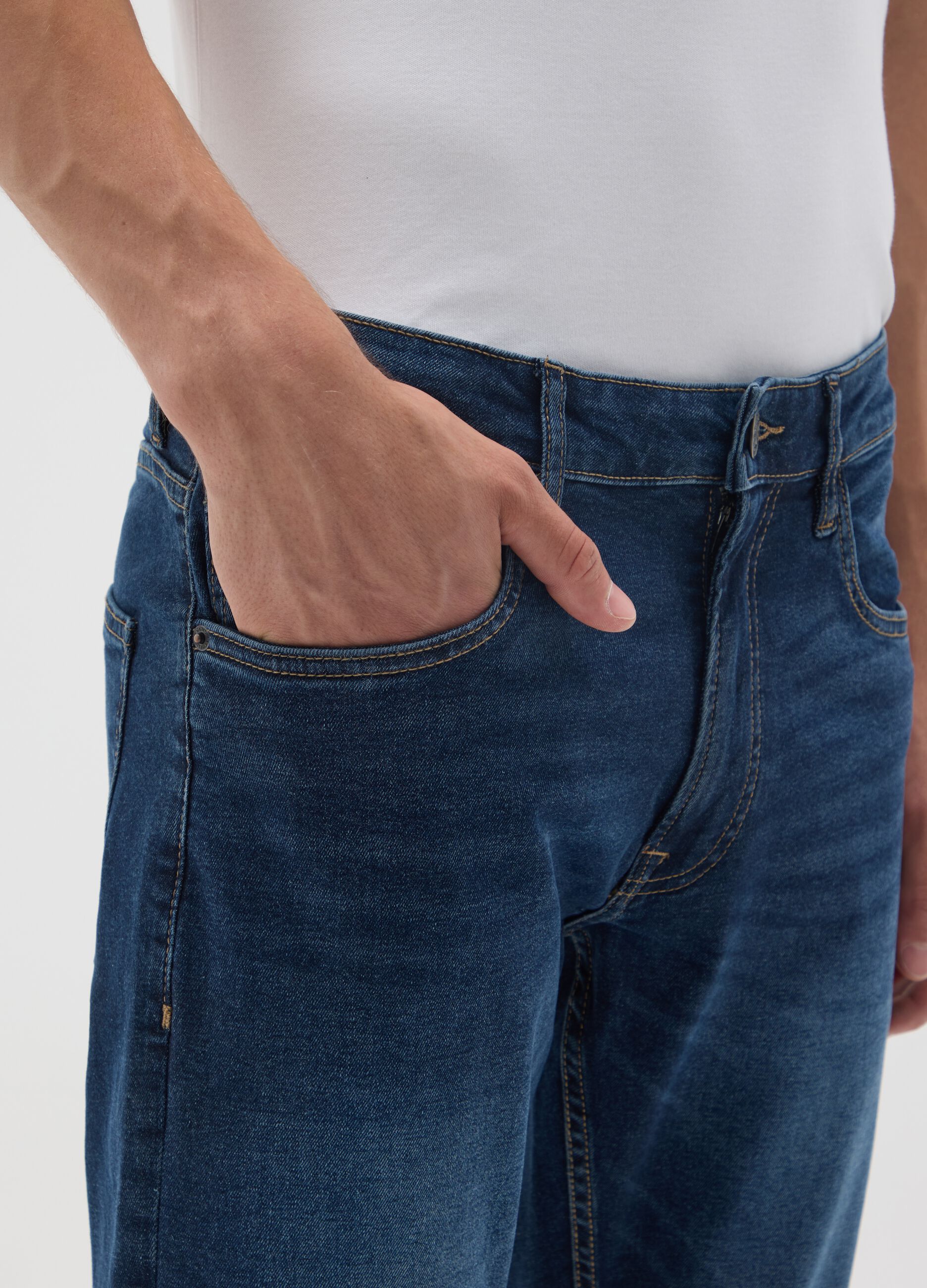 Black Denim Slim Fit Jeans