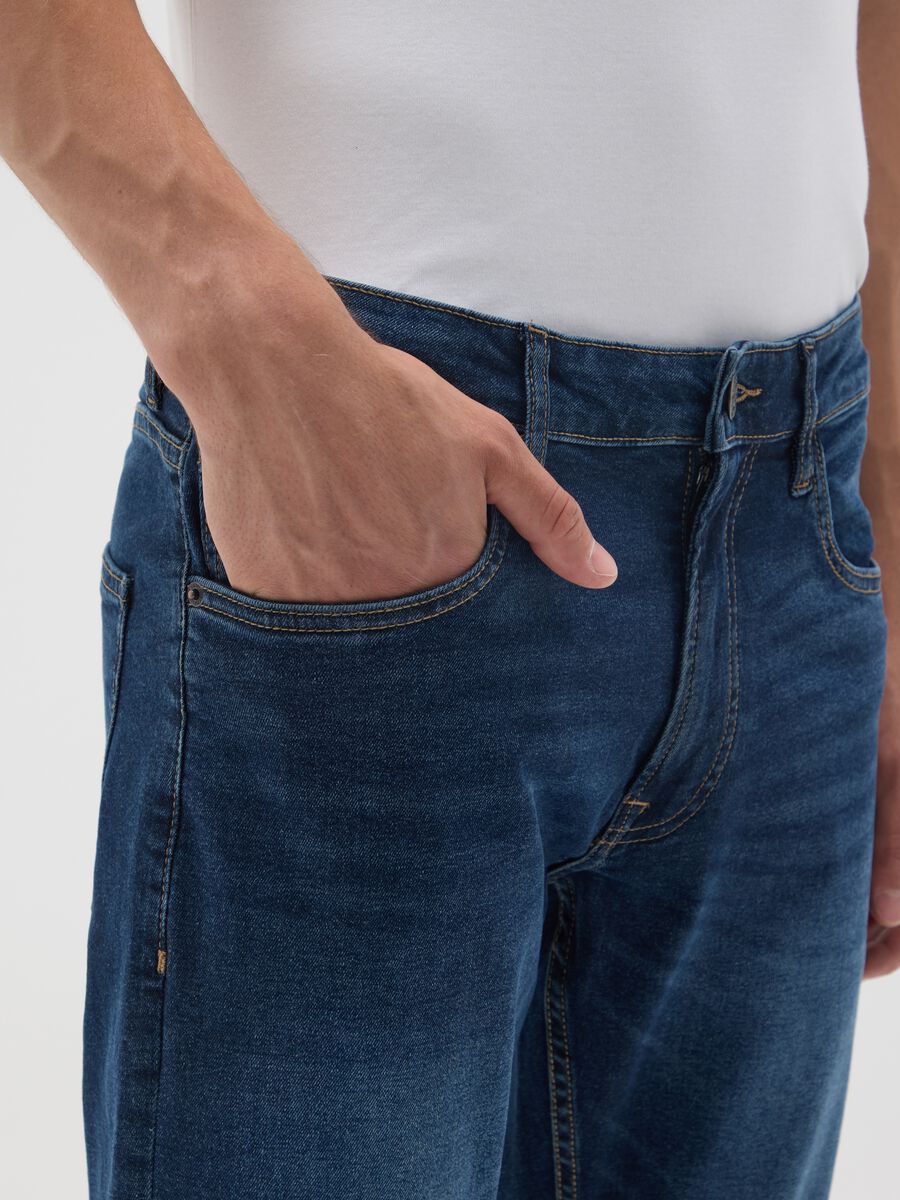 Black Denim Slim Fit Jeans_3