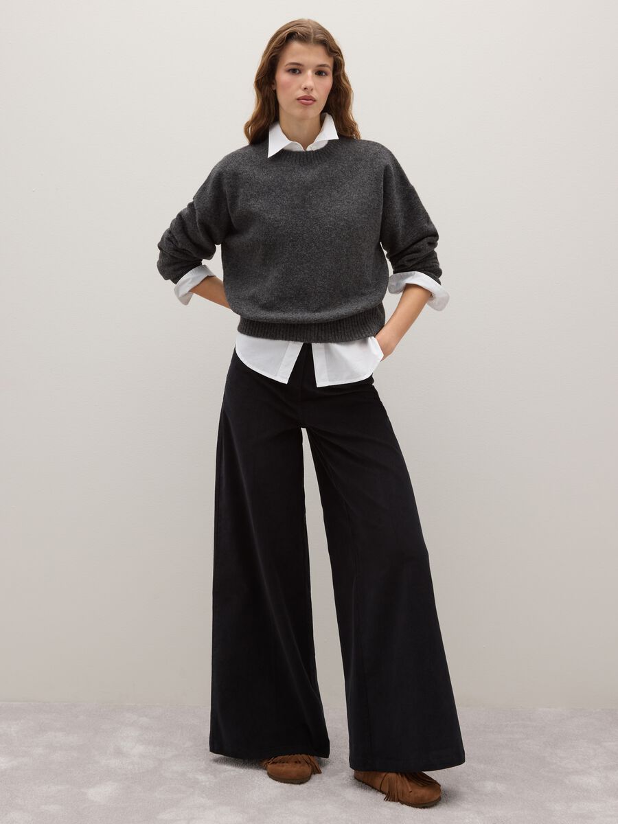 Brown clogs with fringes_0