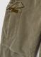 Beige regular fit pure cotton cargo trousers_1