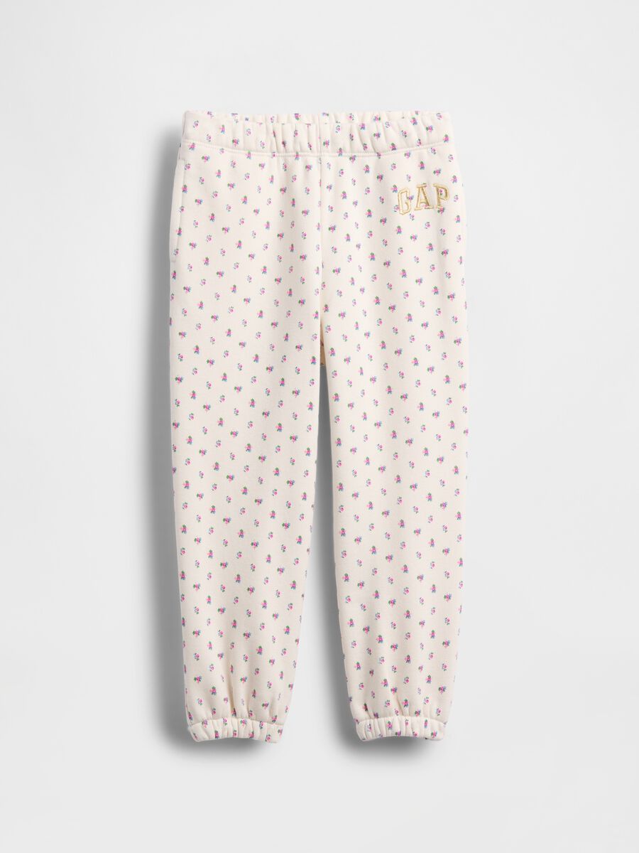 Pantaloni rosa cotone misto_0