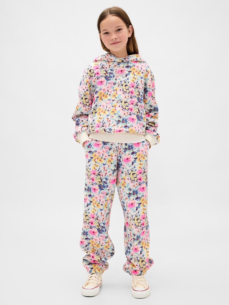 Multicolour Cotton Hoodie for Girls_2