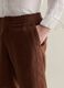 Linen Bermuda shorts with internal drawstring_2