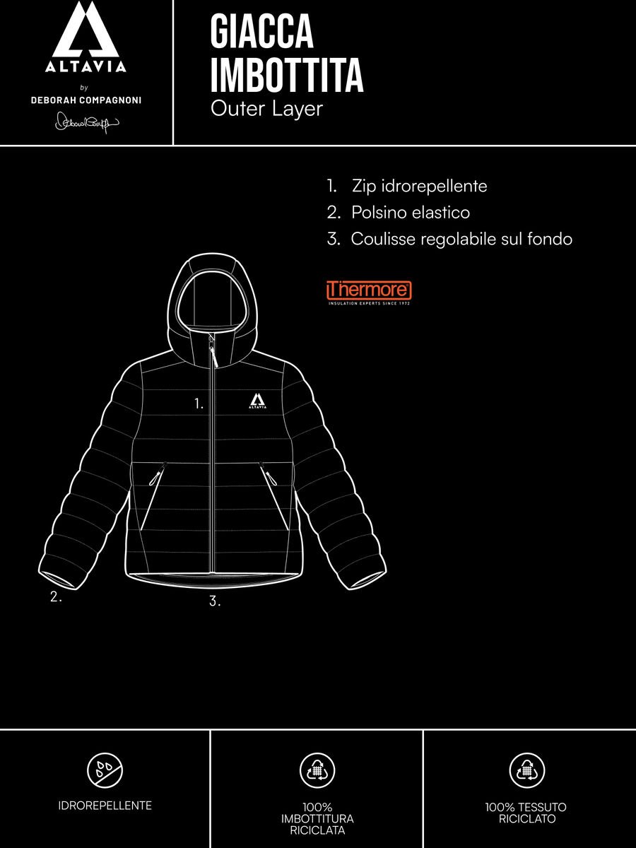 Giacca imbottita ALTAVIA WITH DEBORAH COMPAGNONI_2