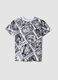 Multicolour pure cotton kids' regular fit T-shirt with prints_3
