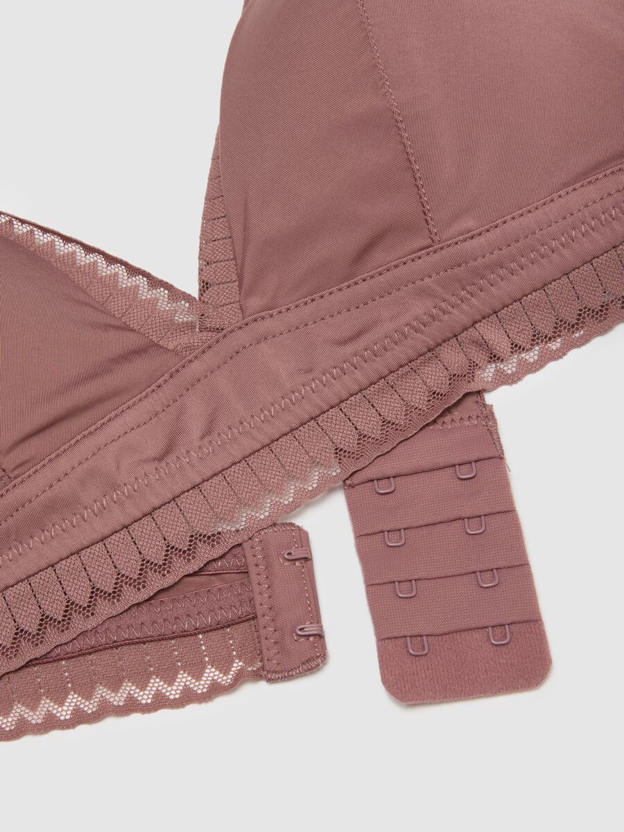 Reggiseno a triangolo rosa in tessuto elasticizzato_1