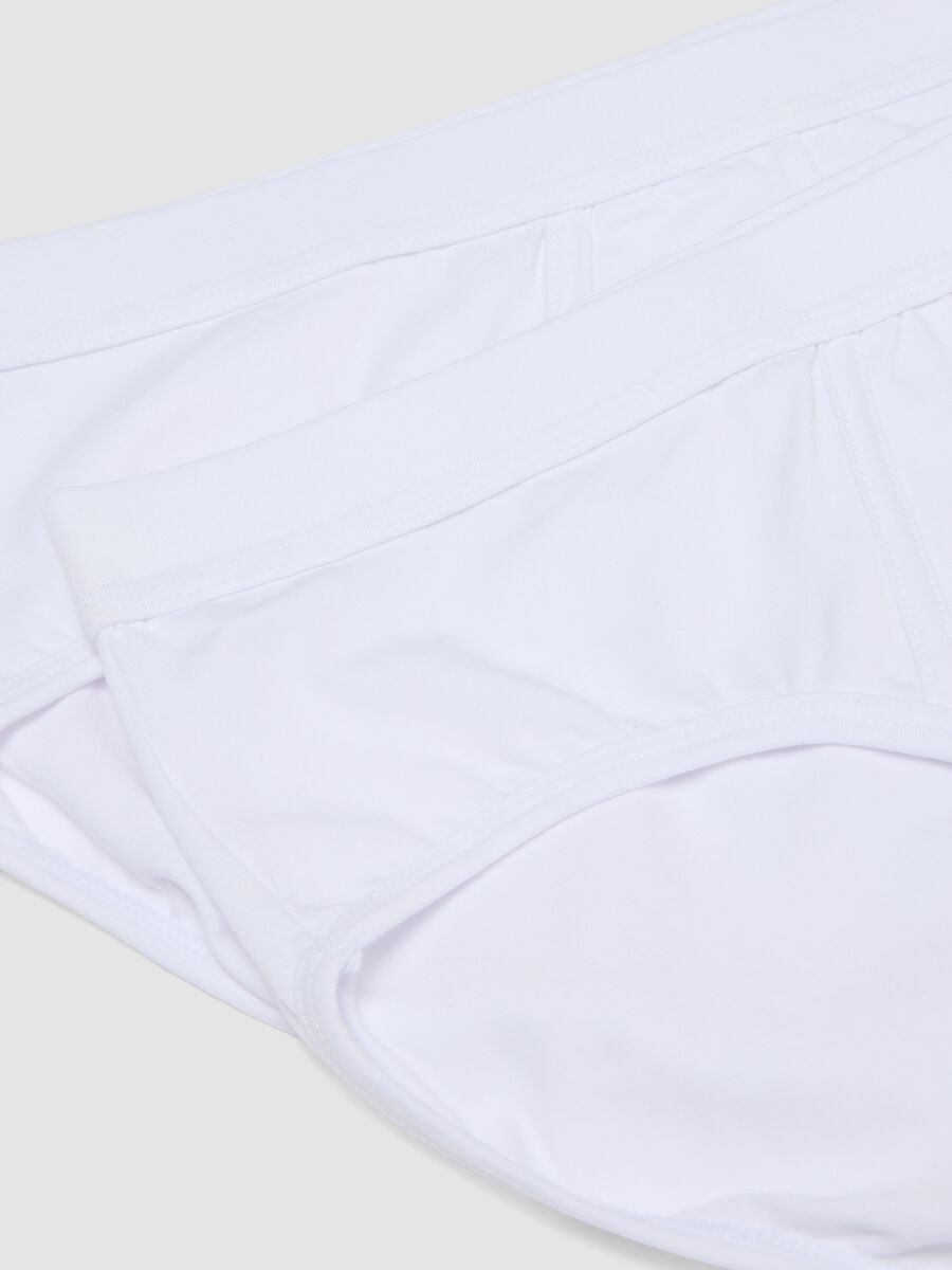 2-pack of white stretch Supima cotton briefs_1