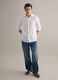 White Pure Linen Long-Sleeve Shirt, Regular Fit_1