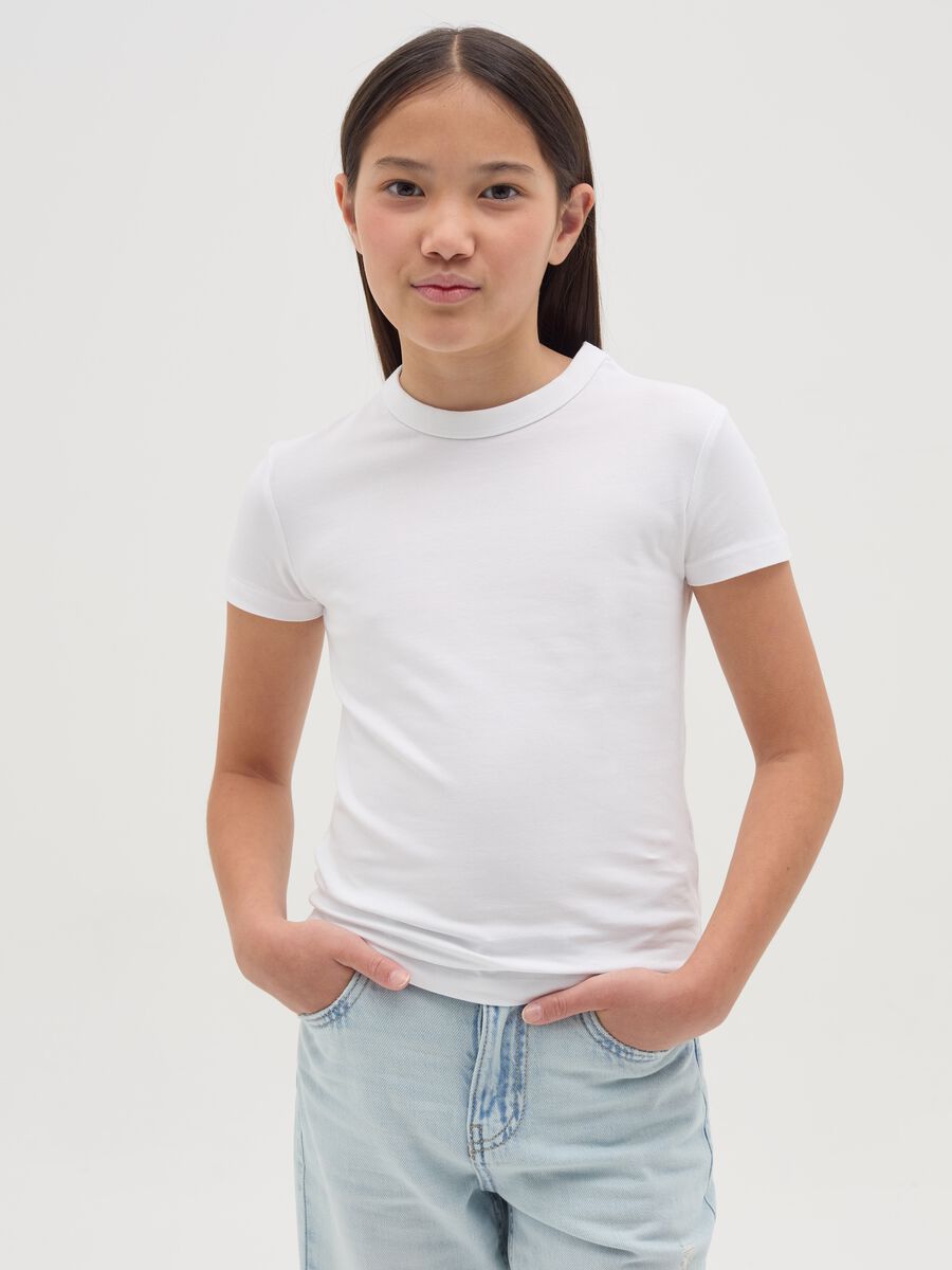 T-shirt in cotone bio_0