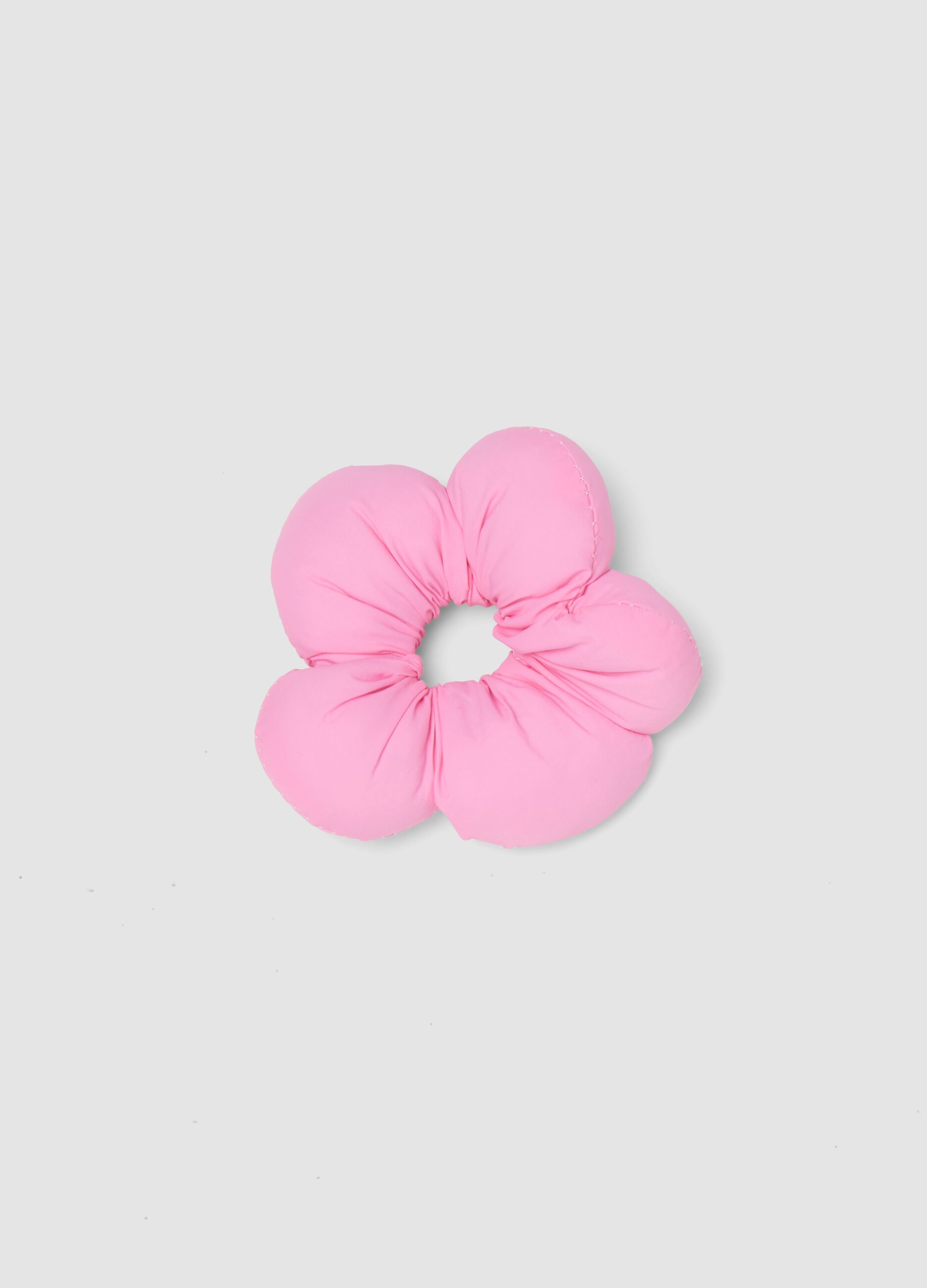 Pink flower-shaped hair clip