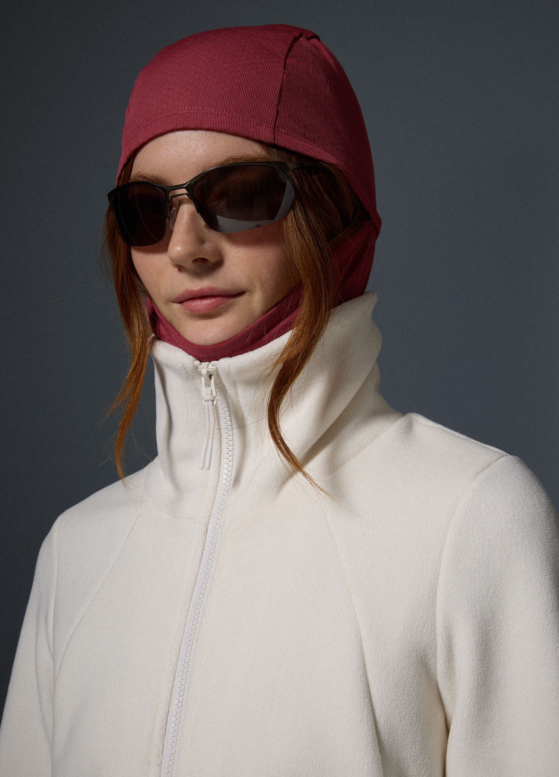Pile Full Zip 2 Way Stretch ALTAVIA WITH DEBORAH COMPAGNONI
