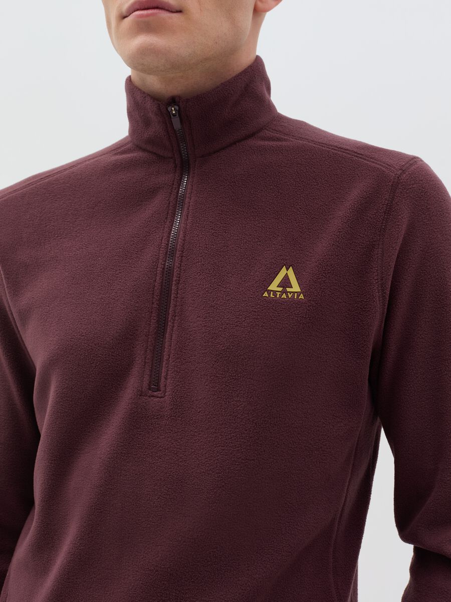 Pile half-zip ALTAVIA WITH DEBORAH COMPAGNONI_2