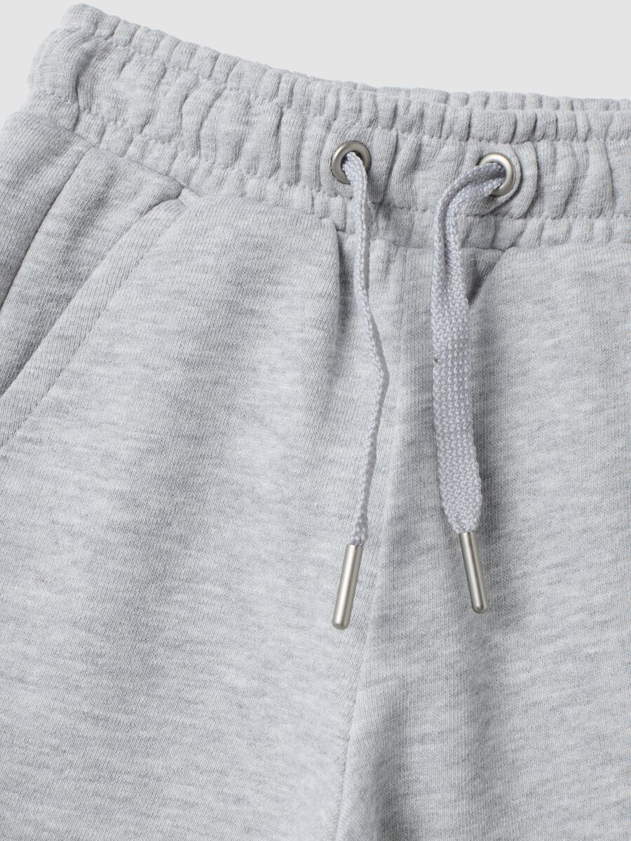 Grey organic cotton culotte trousers_2