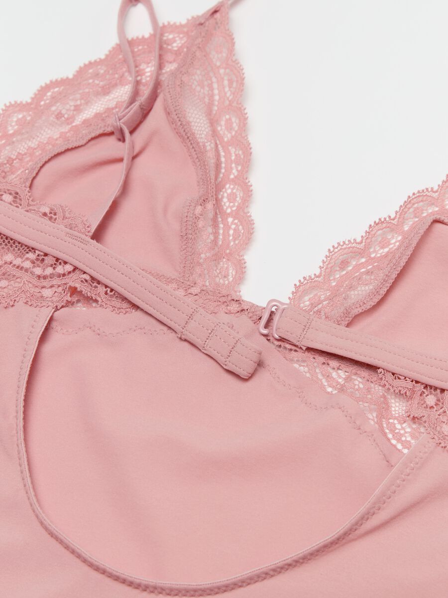 Microfibre bodysuit with lace_5