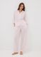 Pink floral pure viscose pyjama T-shirt_1