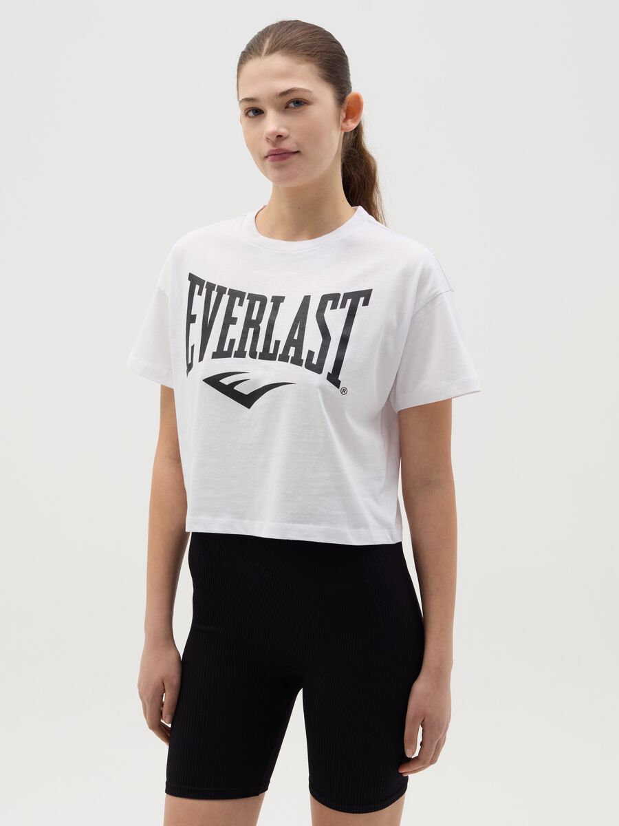 Boxy-fit T-shirt with logo print_0