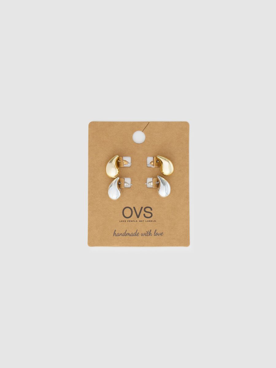 Multicolour Steel Earrings_0