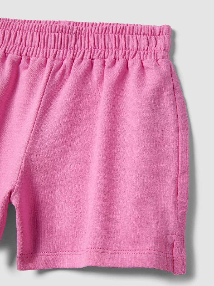 Completo in cotone elasticizzato multicolor da bambina regular fit_3