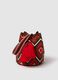 Beach bag with tassels and multicolour ethnic details_0
