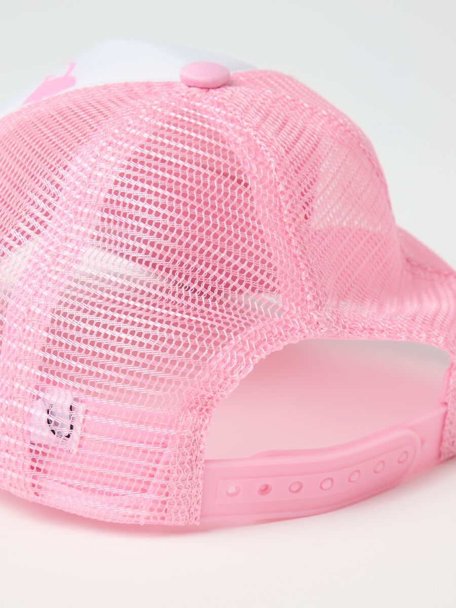 Pink Smileworld cap for girl_2