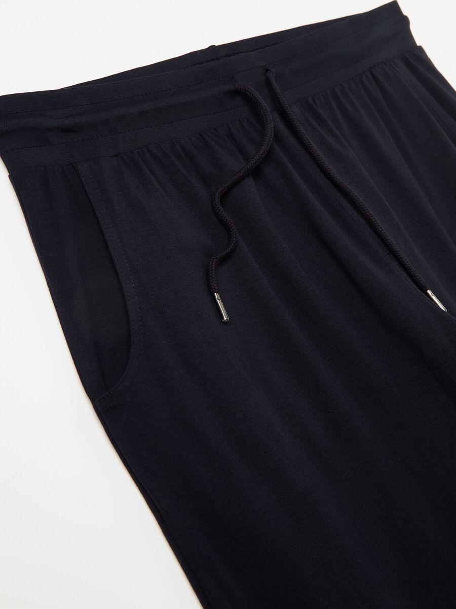 Pantalone pigiama con coulisse_5