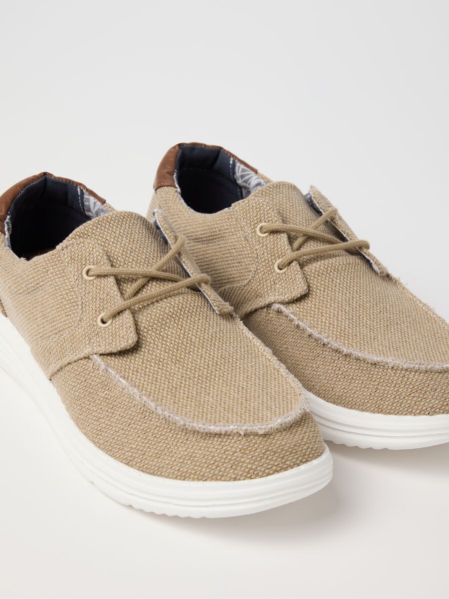 Cord moccasins in cotton canvas_2