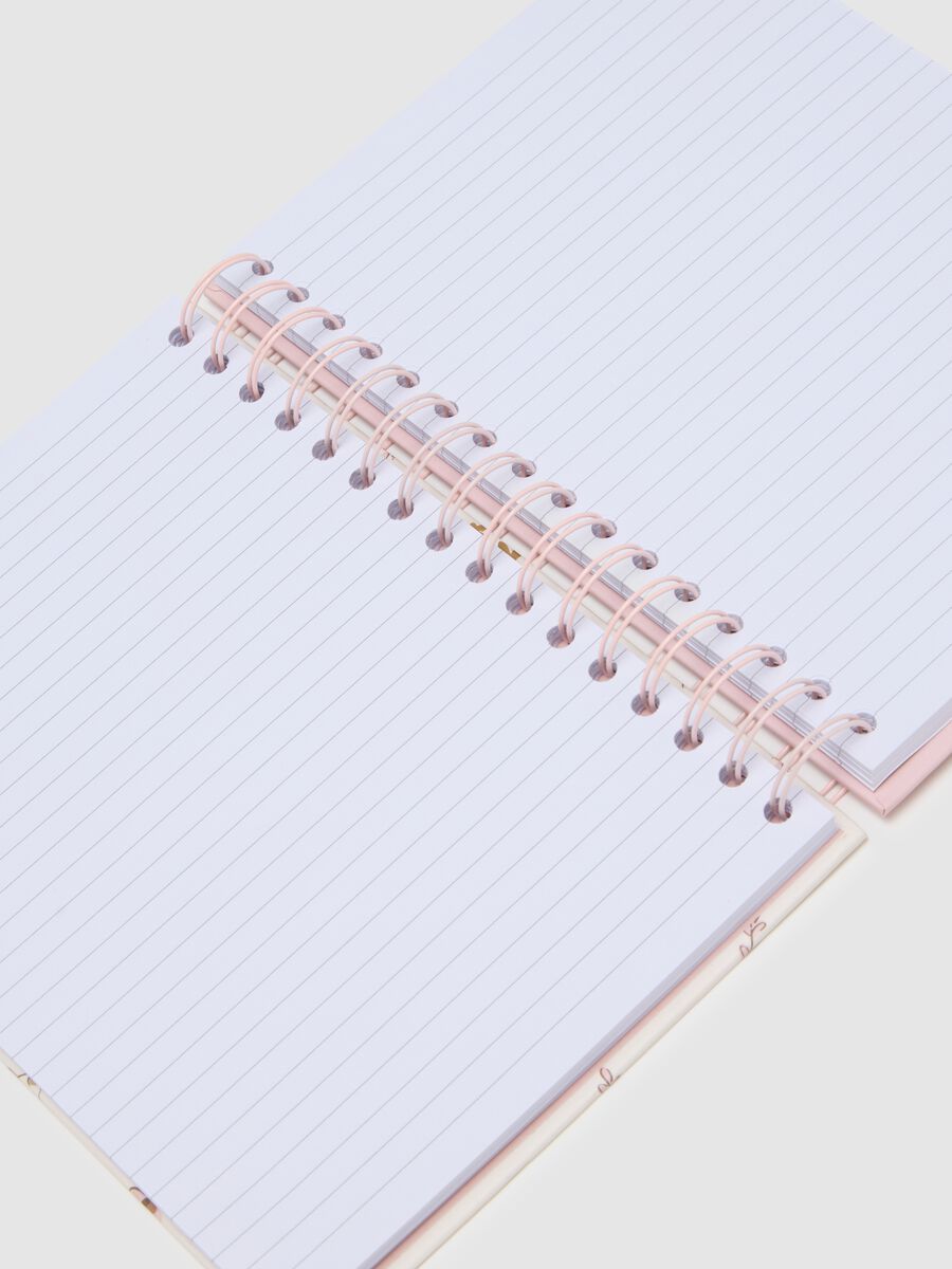 Pink Paper Notebook with Hearts_2