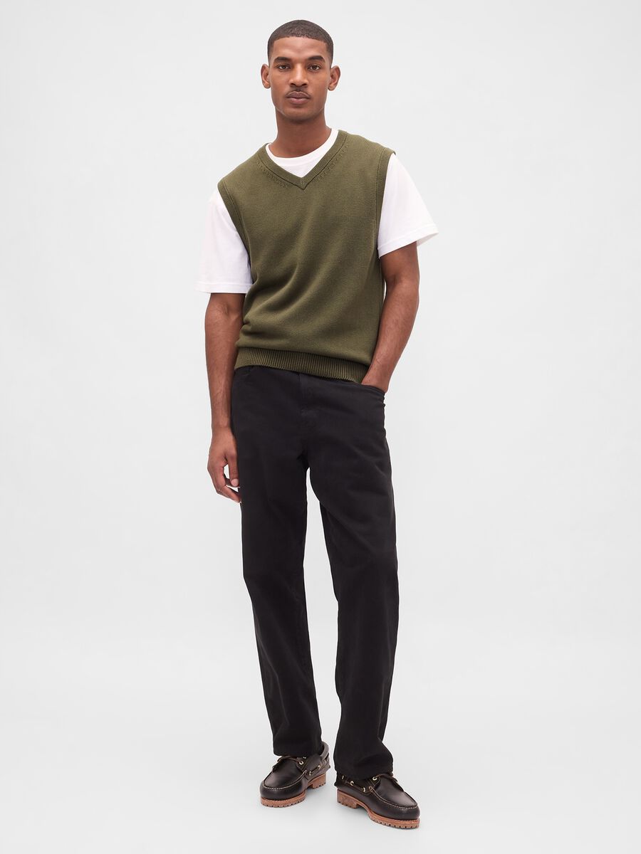 Green Cotton Vest_1