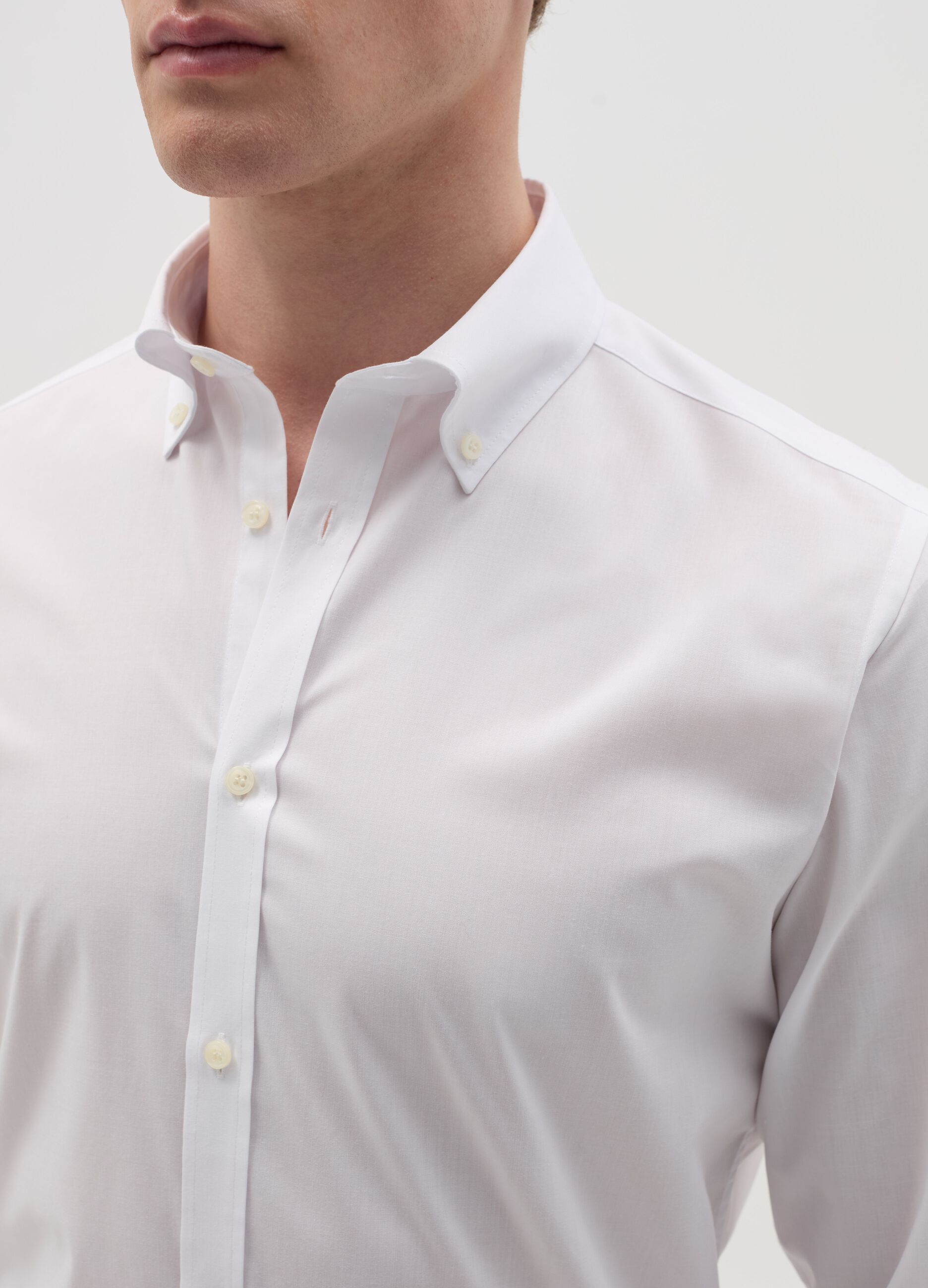 Camicia slim fit easy iron