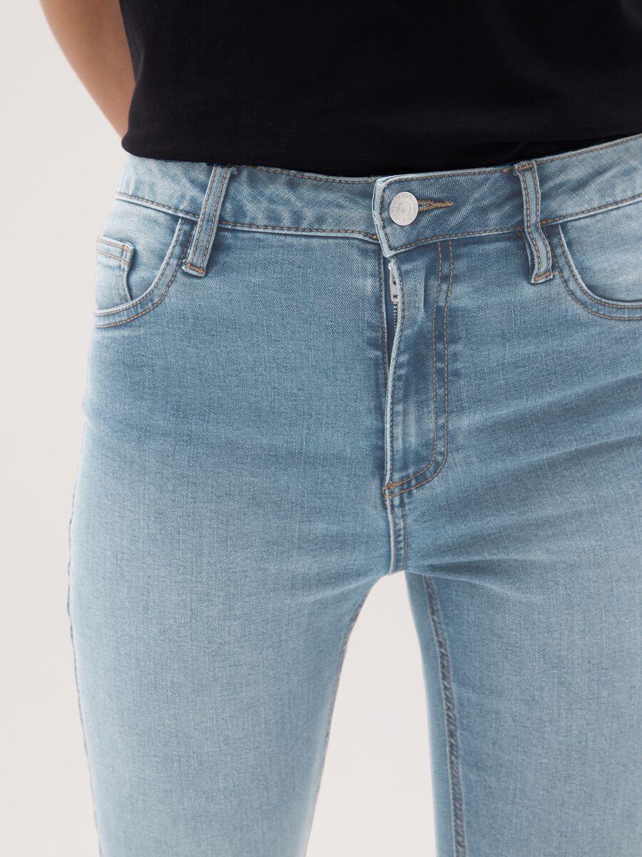 Skinny Fit Light Blue Denim Jeans_4