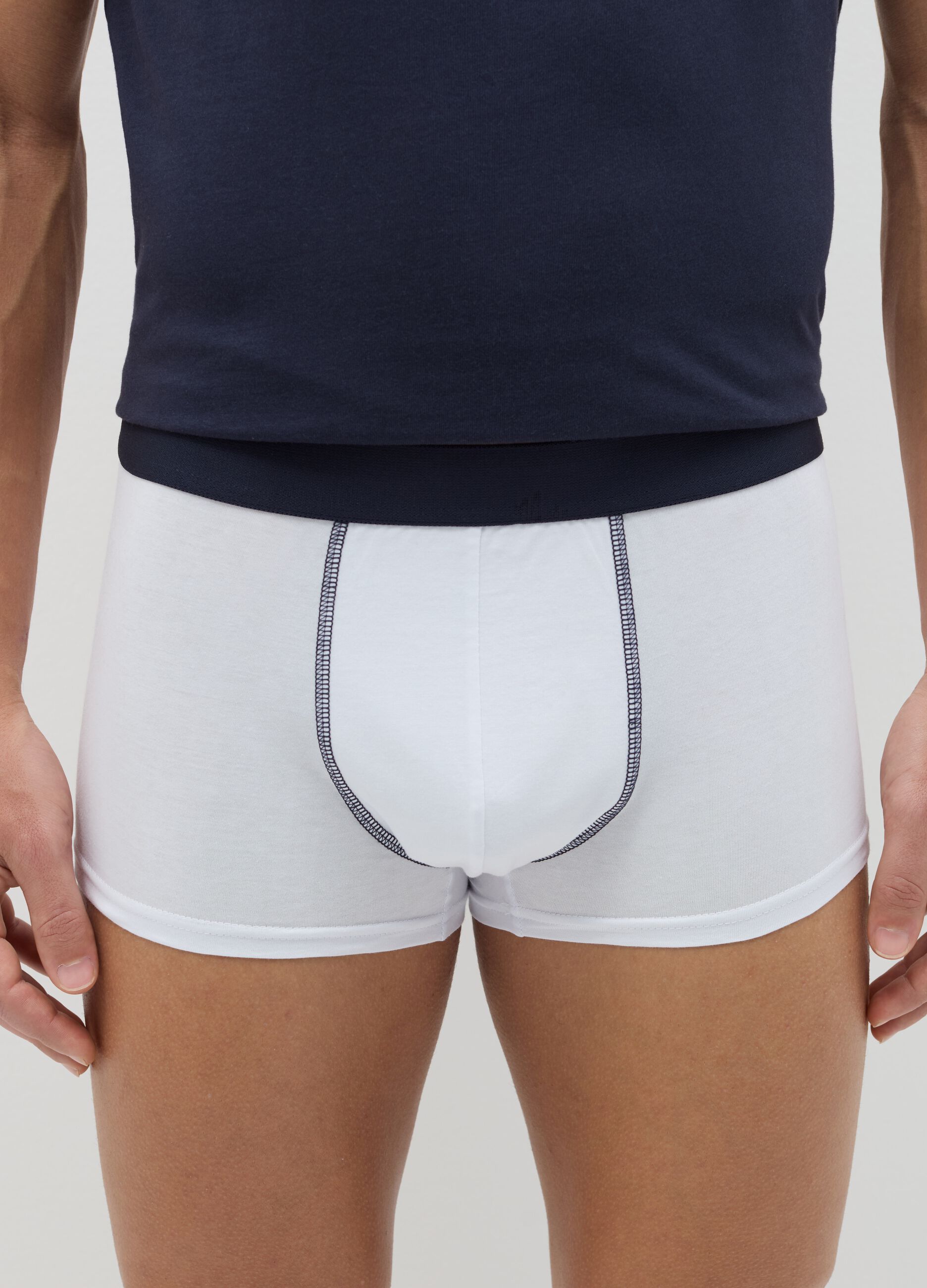 Five-pack cotton boxer shorts