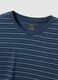Blue and black striped organic cotton crew-neck pyjamas_6