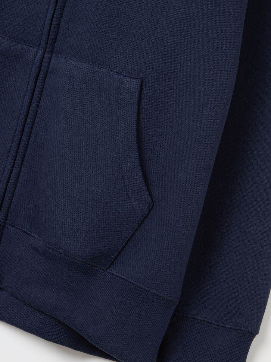 Full-zip plush hoodie_5