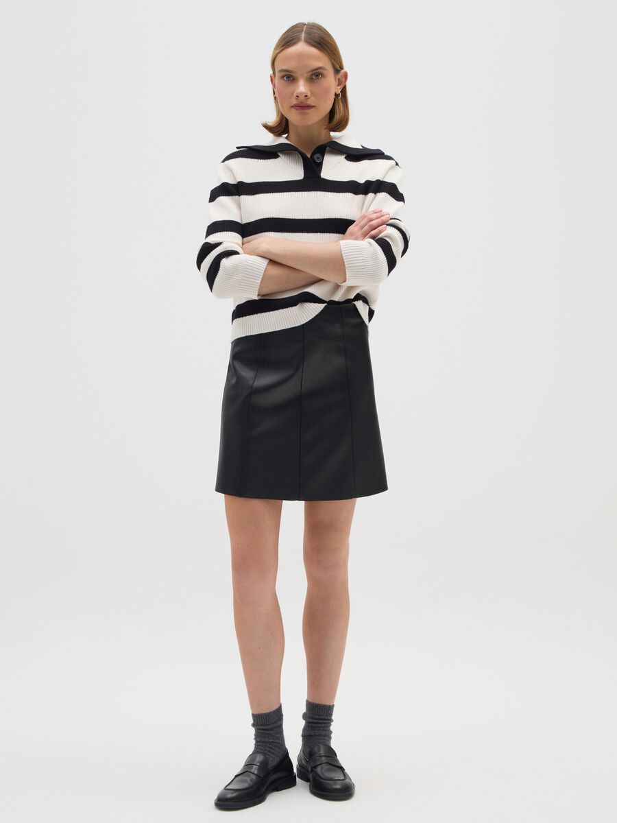 Black Stretch Skirt_0