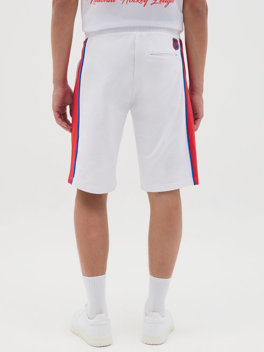 White Shorts with Rangers Print_3