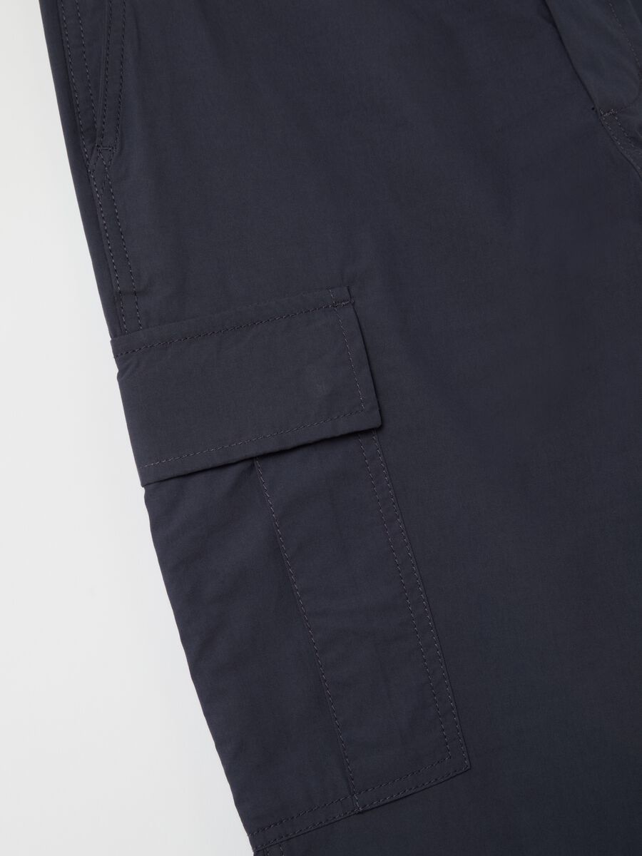 Cotton cargo trousers_5