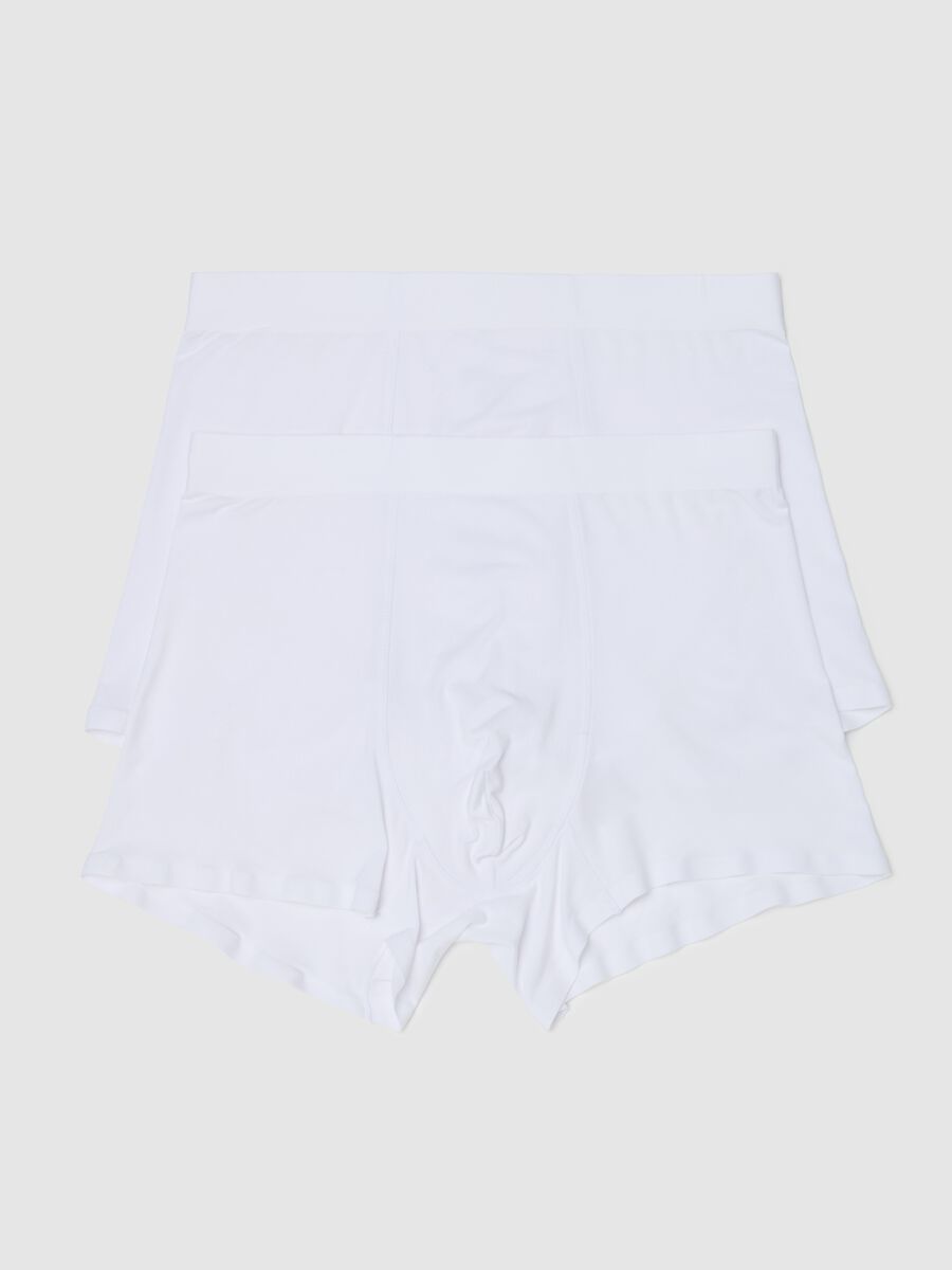 Two-pair pack midi boxer shorts in stretch modal_0