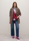 Multicolour check wool-blend oversized coat_1