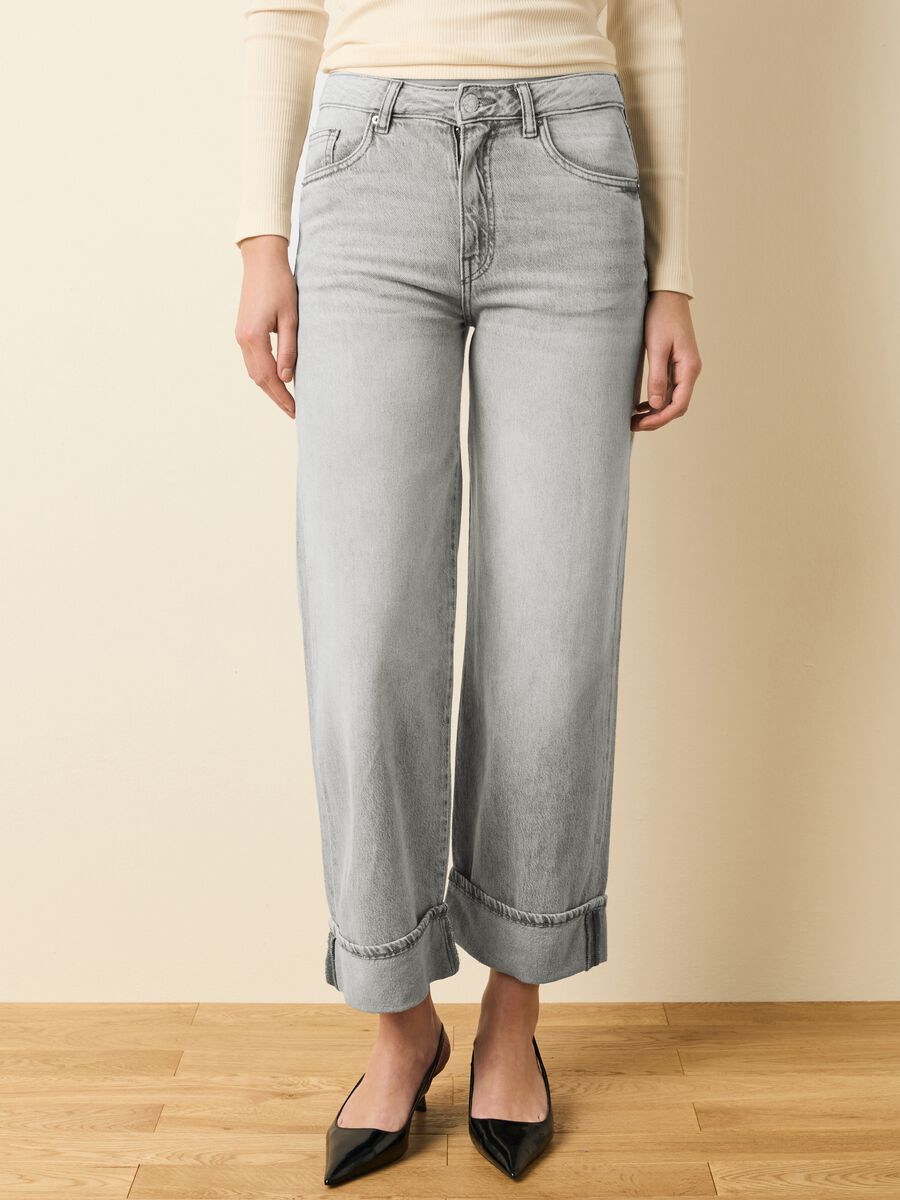 Wide-leg culotte jeans_1