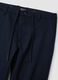 Pantaloni chino blu scuro in misto viscosa elasticizzata regular fit_2
